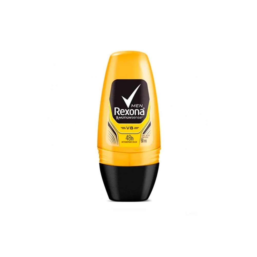 Desodorante Antitranspirante Roll-On Rexona Men V8 48H 50Ml