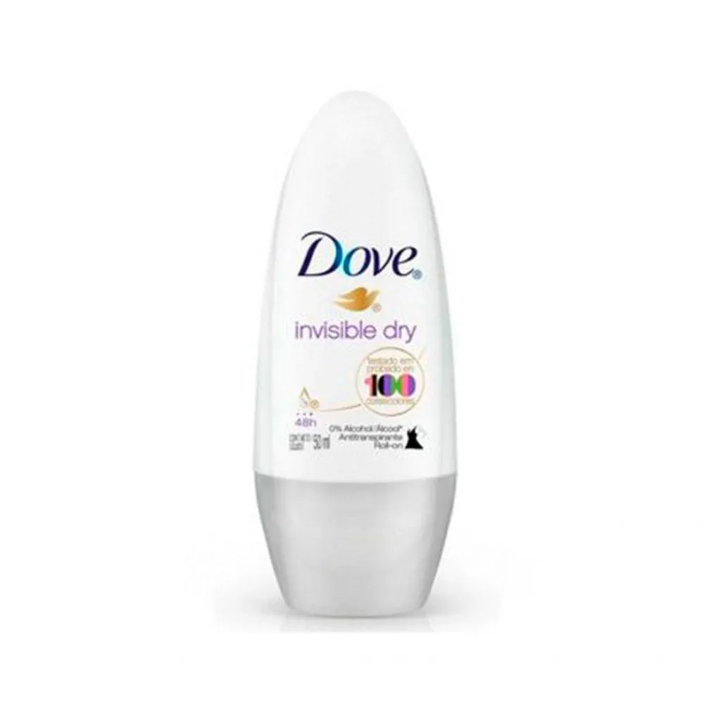 Desodorante Roll On Dove Invisible Dry 50Ml