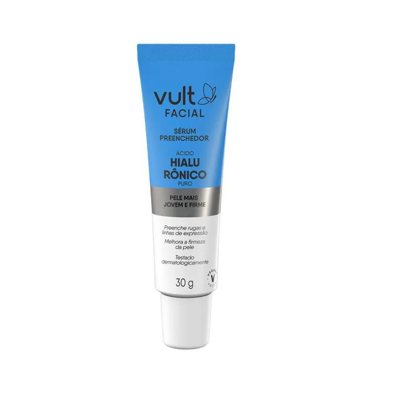 VULT SERUM PREENCHEDOR ACIDO HIALURÔNICO PURO FACIAL 30G