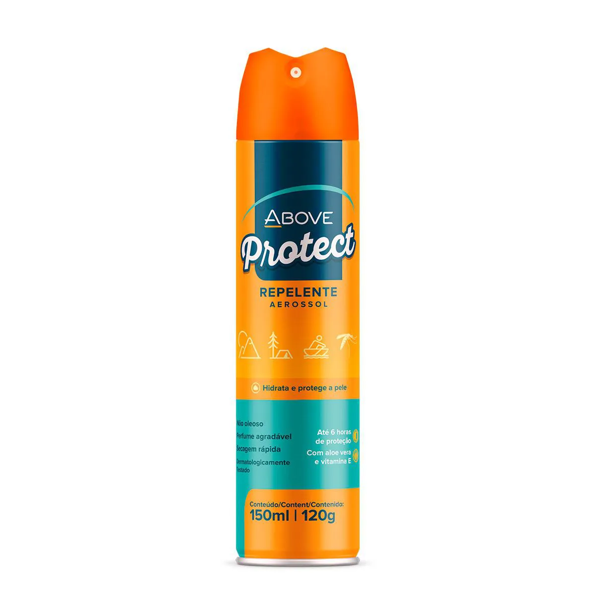 Repelente de Insetos Above Protect Aerossol 150ml