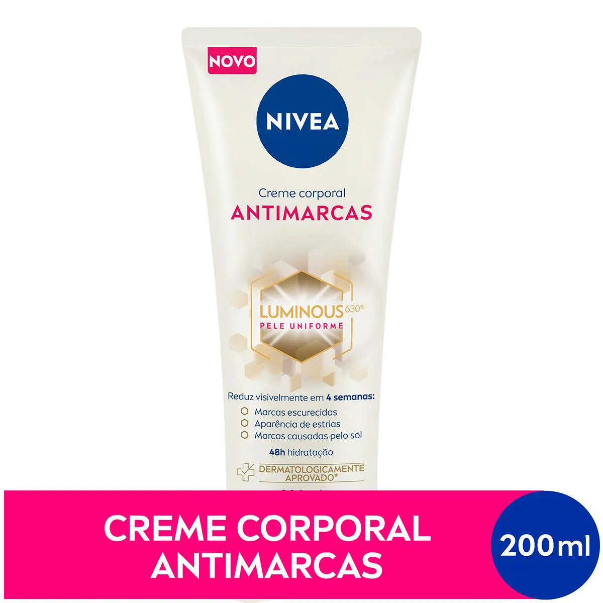 Creme Corporal Antimarcas Nivea Luminous 630 200ml