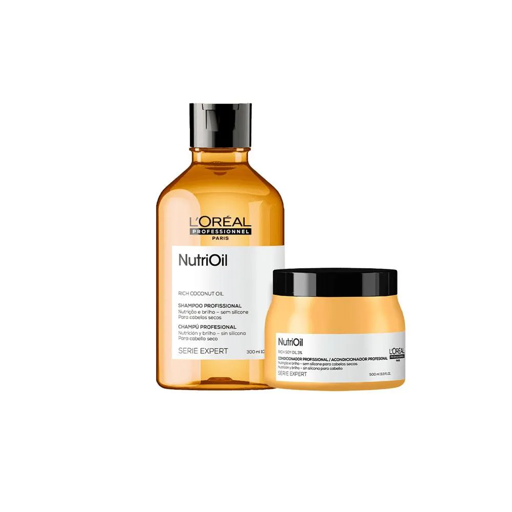 Kit L'Oréal Professionnel Serie Expert Nutrioil - Shampoo E Máscara (2 Produtos)