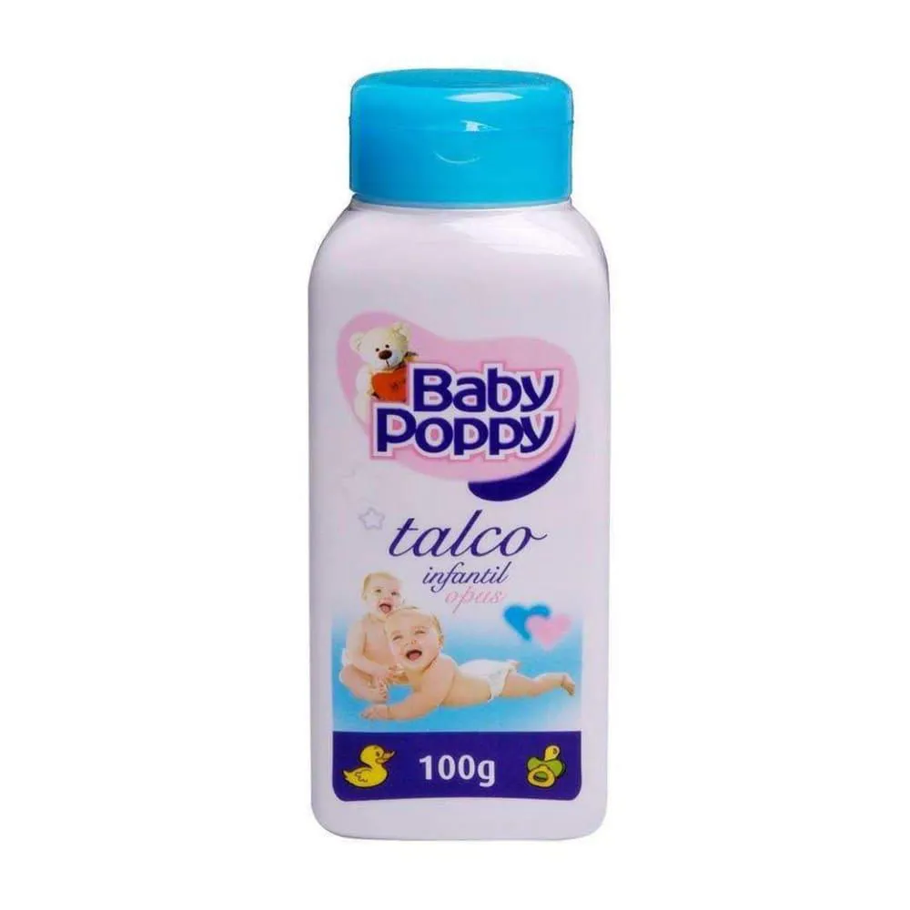 Talco Baby Poppy Infantil 100g