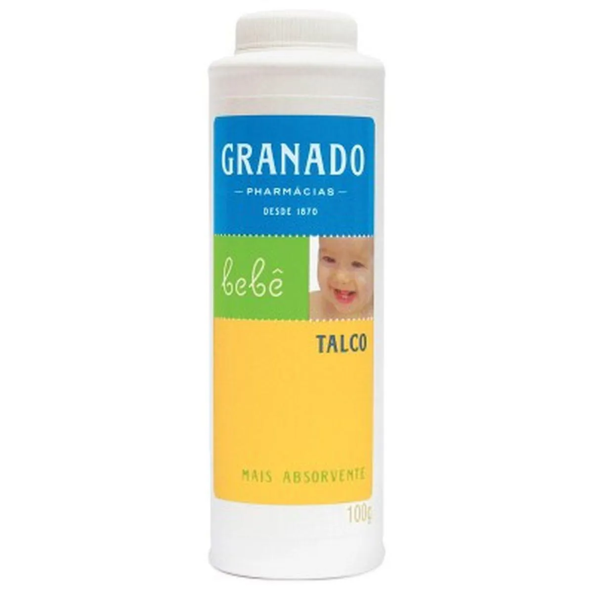 Talco Granado Bebê Mais Absorvente 100G