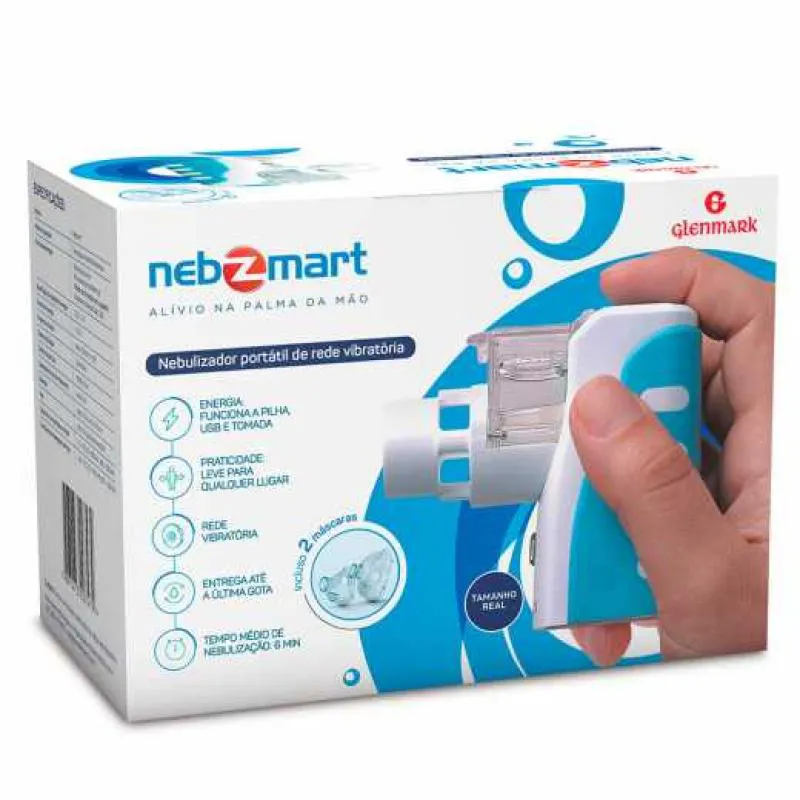 Nebulizador Portátil Nebzmart Glenmark