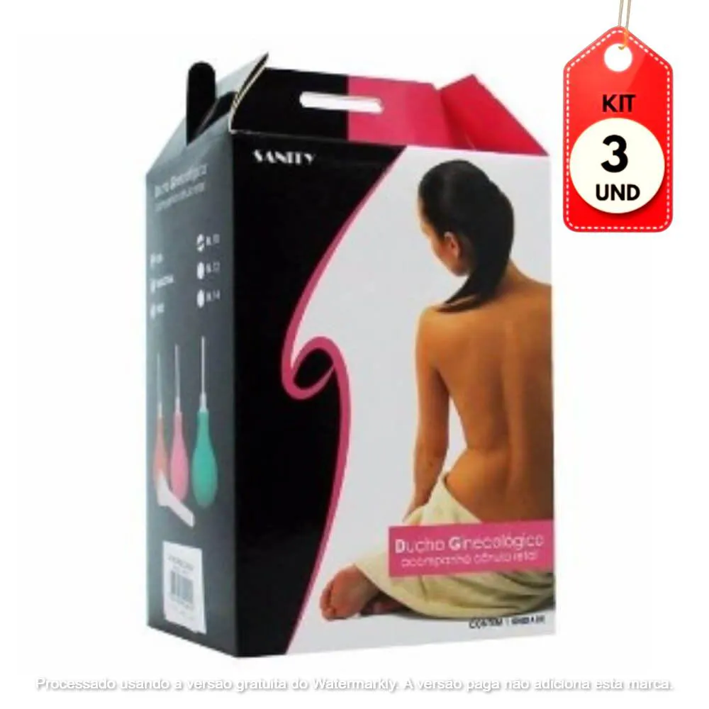 Kit C/03 Sanity Ducha Nº14 Higiênica