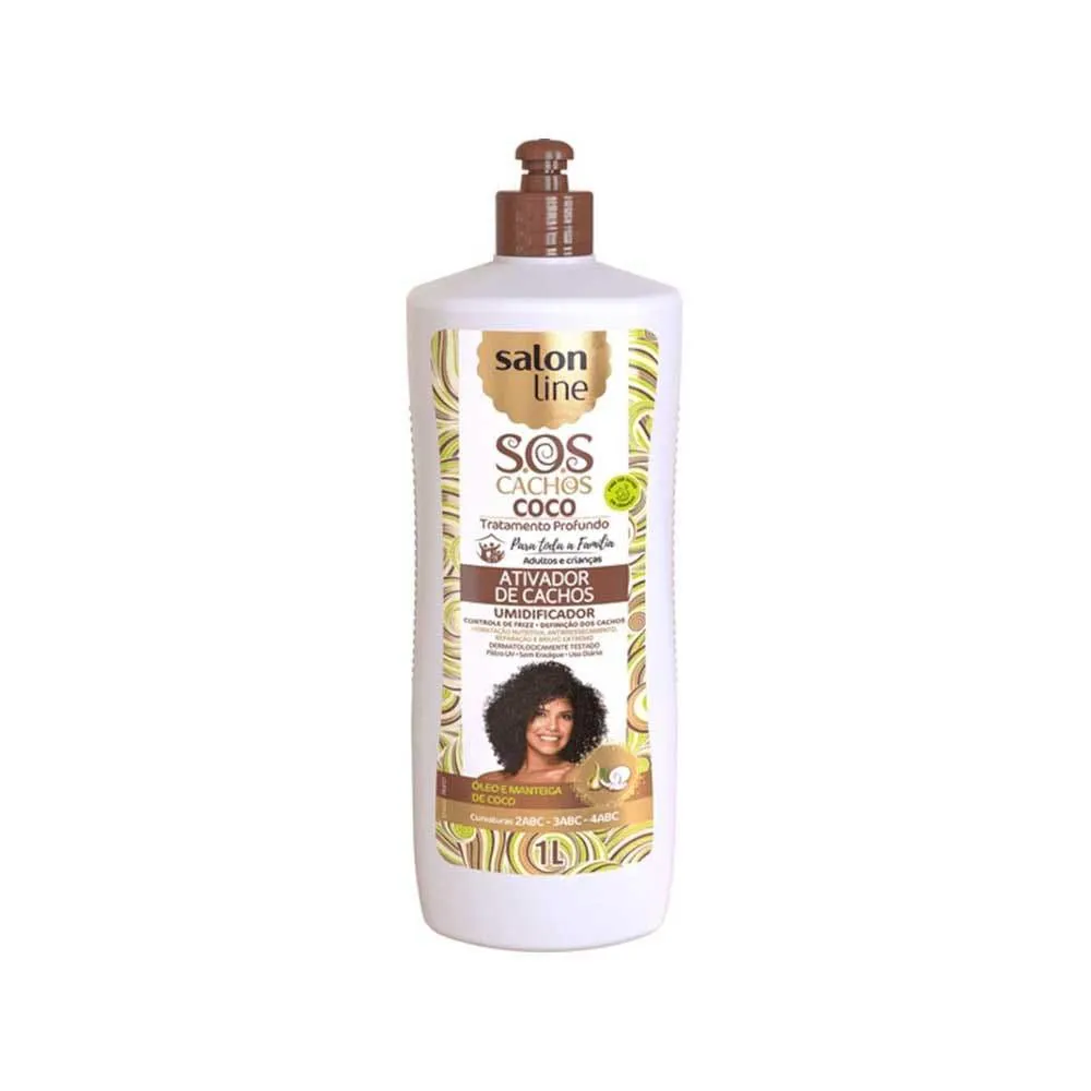 Ativador Cachos Salon Line Coco Trat Profundo 1L