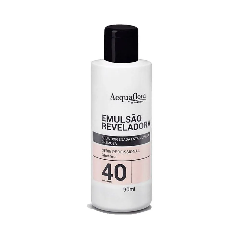 Água Oxigenada Acquaflora 40 Volumes 90Ml