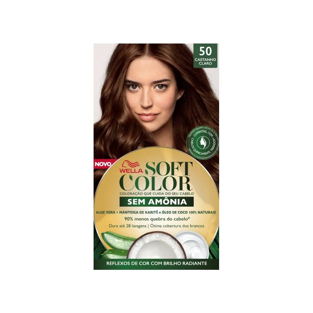 Tintura Soft Color 5.0 Castanho Claro