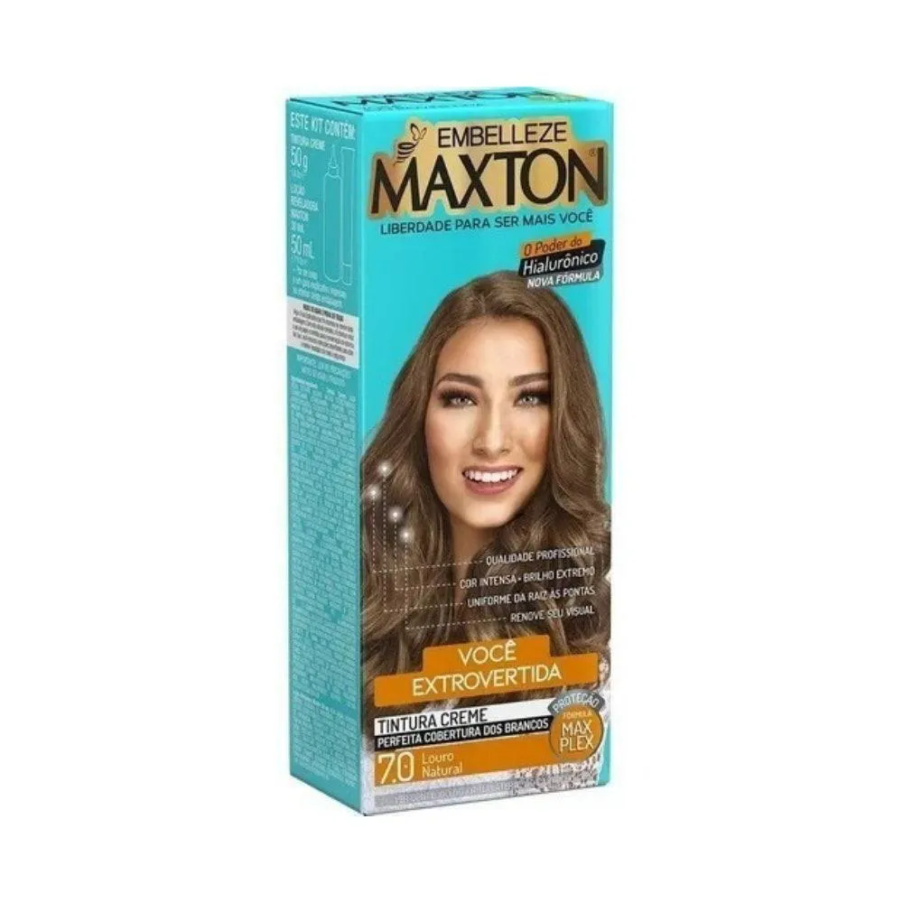 Tintura Maxton 7.0 Louro Natural