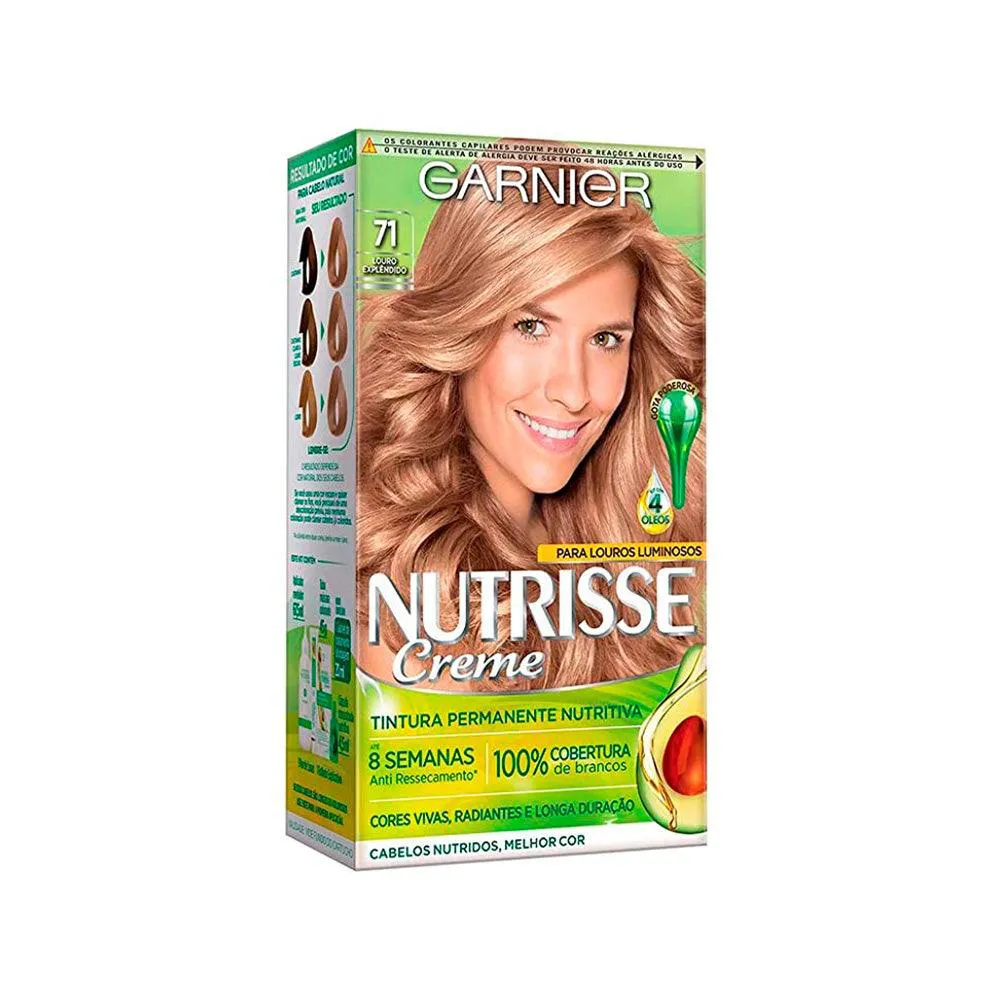 Tintura Nutrisse 71 Louro Esplendido
