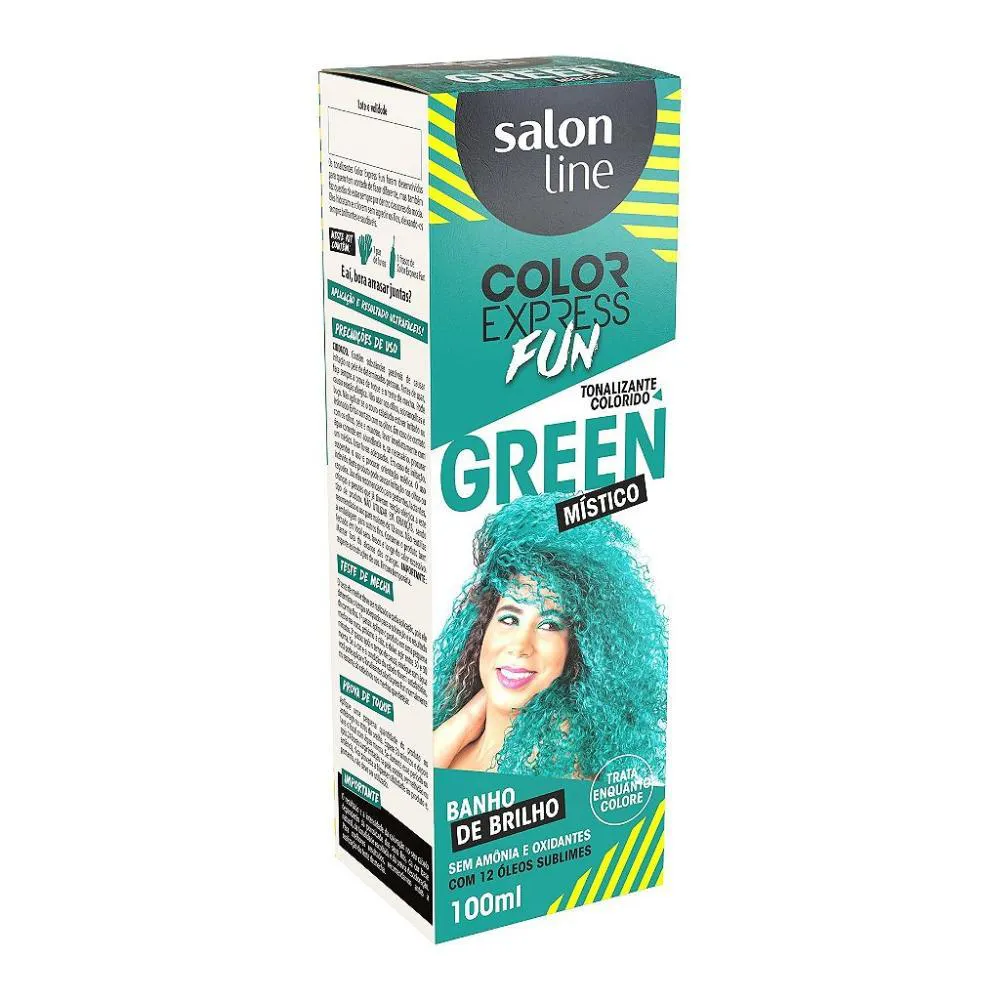  Tonalizante Salon Line Color Express Green Mistico 100Ml