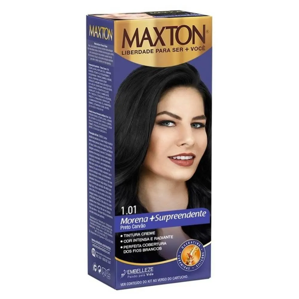 Maxton Tinta Kit 1.01 Preto Carvão