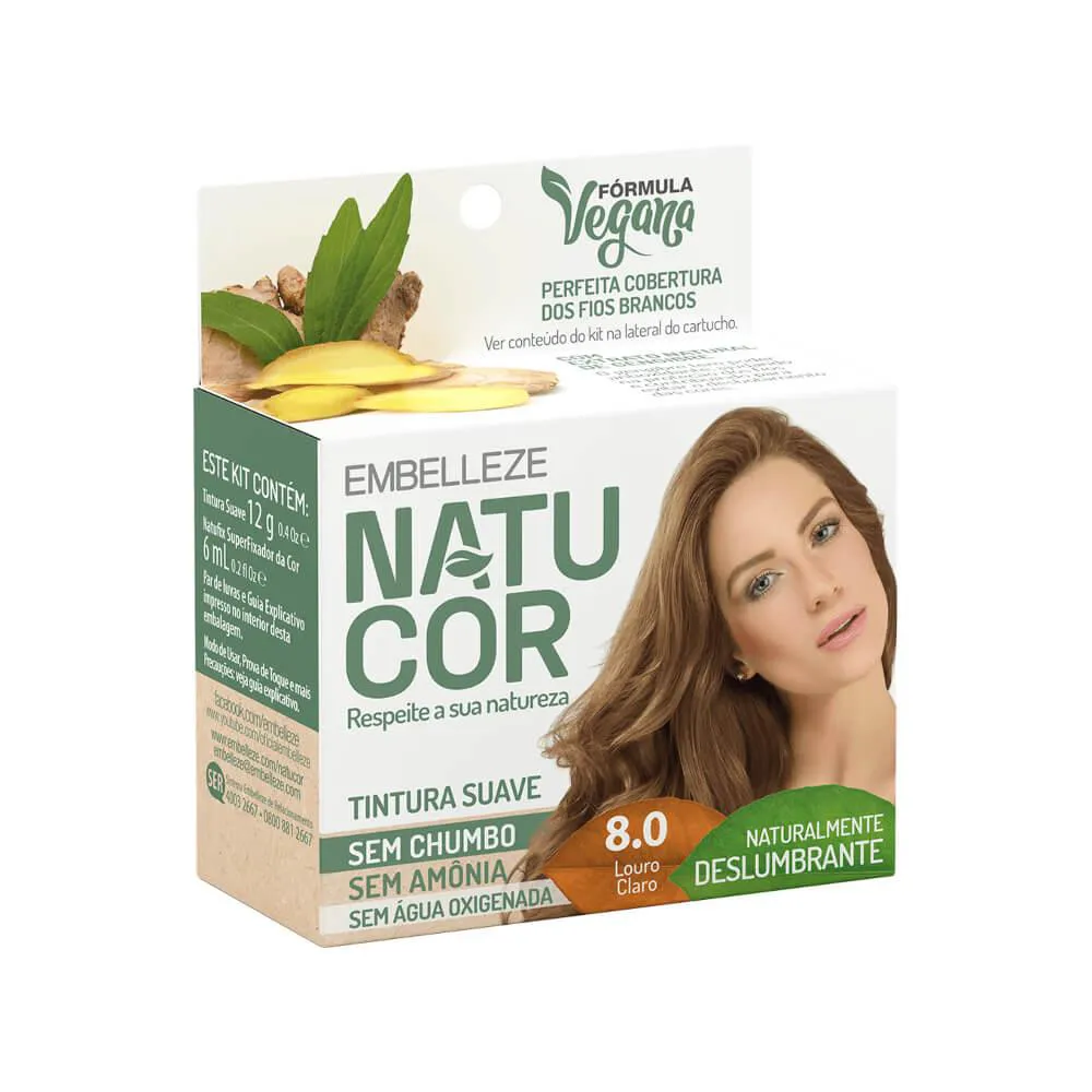 Natucor Coloração 8.0 Louro Claro