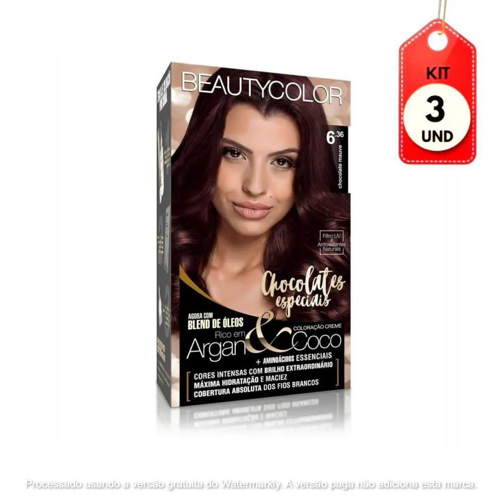 Kit C/03 Beautycolor Tinta Kit 6.36 Chocolate Mauve