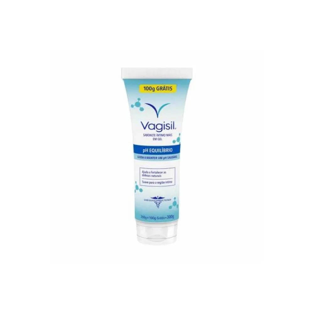 Sabonete Íntimo Vagisil Hipoalergênico 300Ml