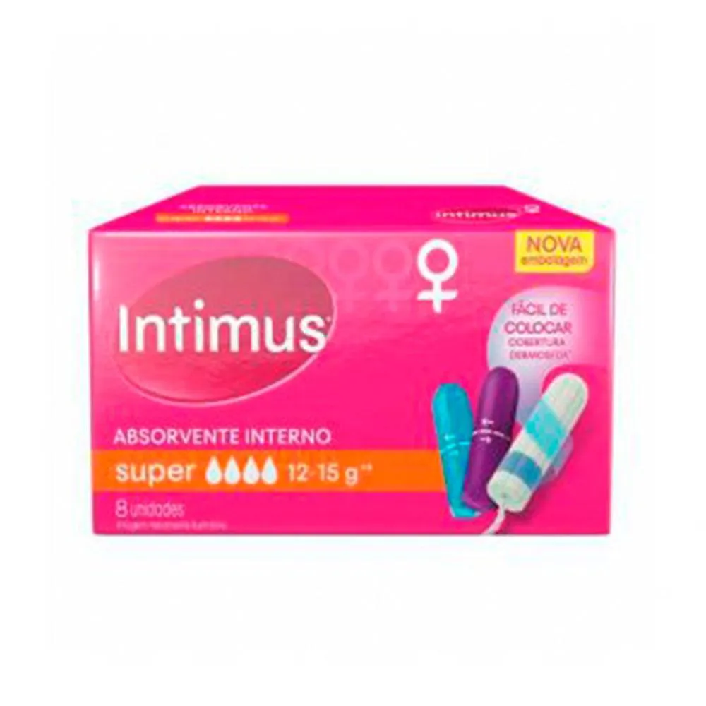 Absorvente Interno Intimus Super C/8Un