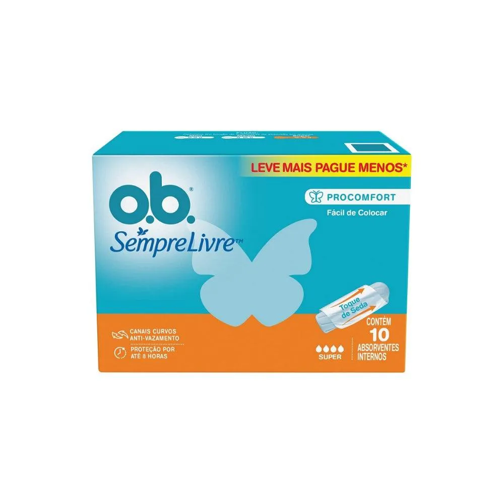 Absorvente Interno Ob Super C/10Un