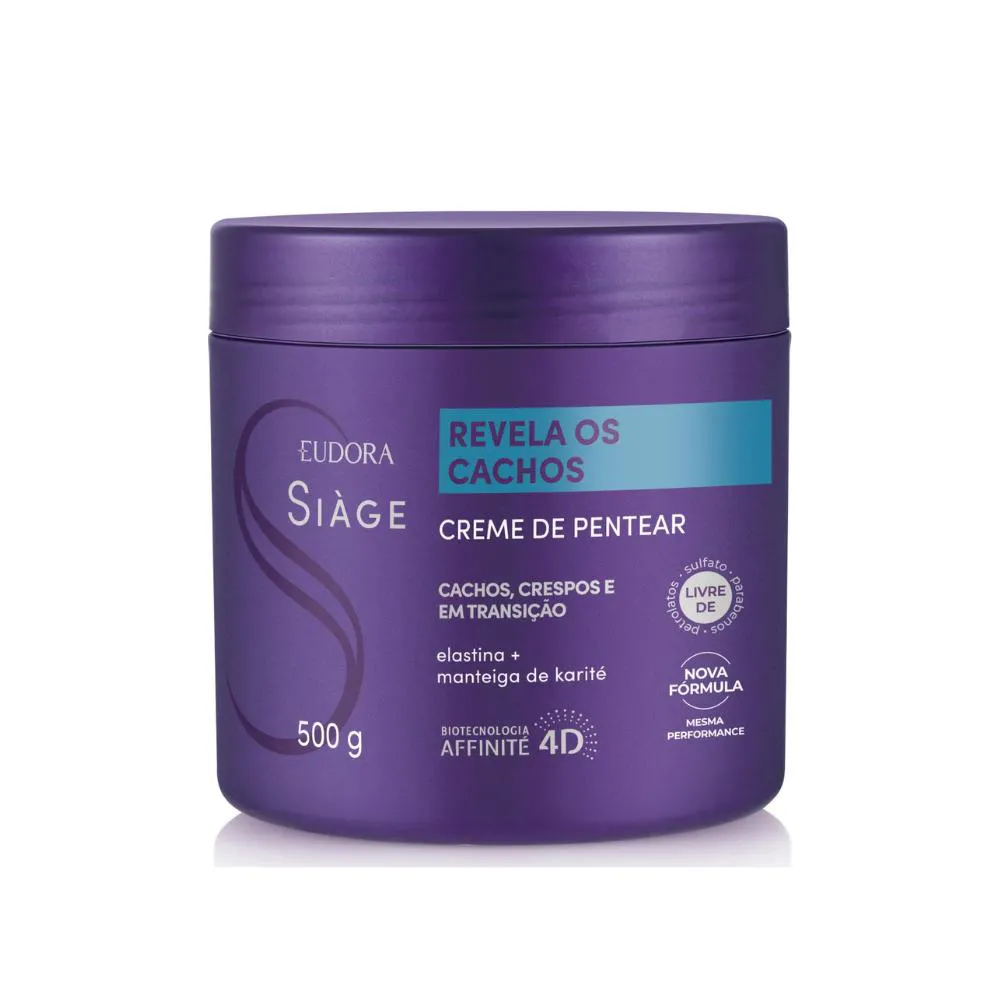 CREME PARA PENTEAR SIàGE REVELA OS CACHOS 500G