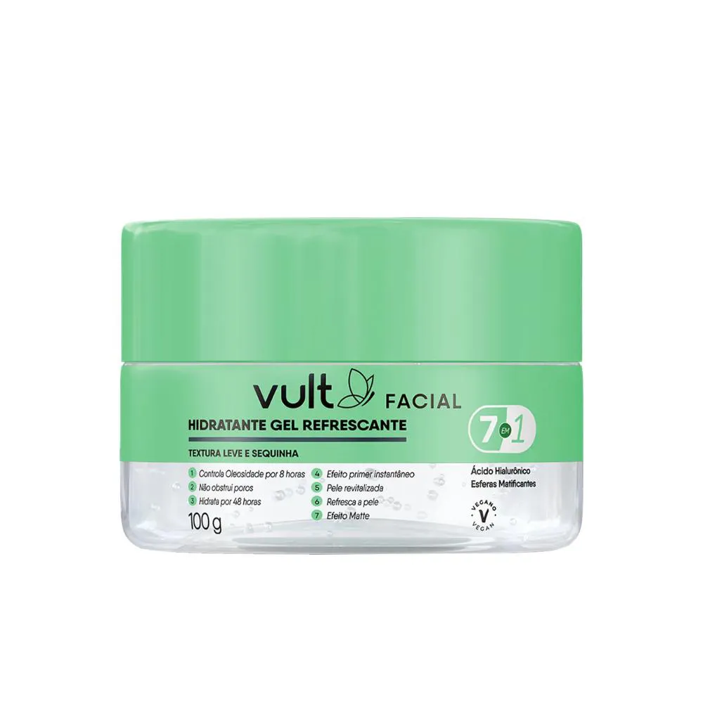 GEL HIDRATANTE FACIAL REFRESCANTE 7 EM 1 100G