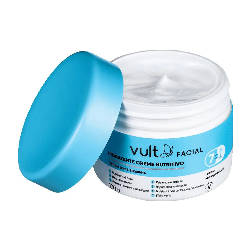 CREME HIDRATANTE FACIAL VULT NUTRITIVO 100G
