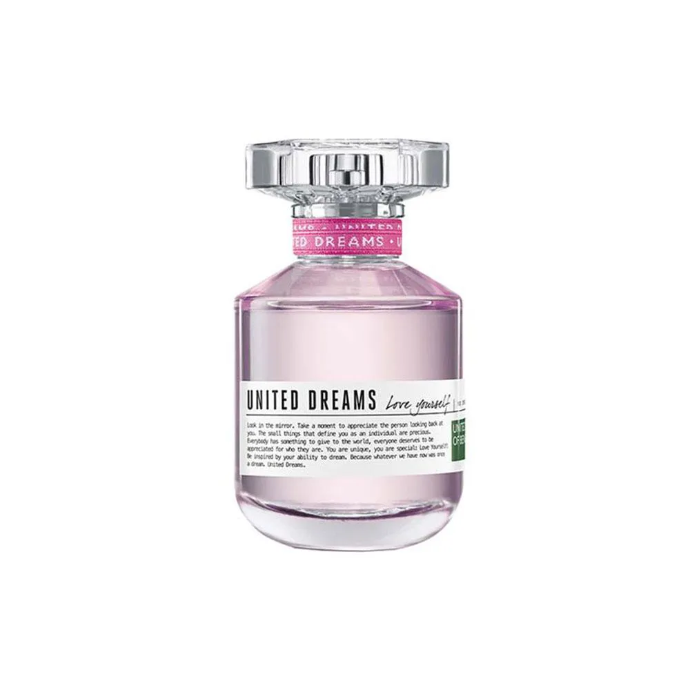 Benetton United Dreams Love Yourself Eau de Toilette - Perfume Feminino 80ml