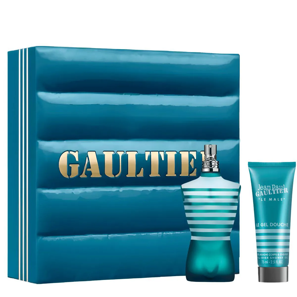 Kit Le Male Jean Paul Gaultier Masculino Eau de Toilette 125ml + Gel de Banho 75ml 