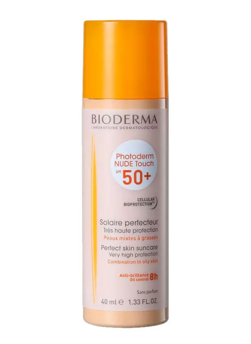 Protetor Solar Cor Muito Claro Bioderma Photoderm Nude Touch Fps50+ 40ml