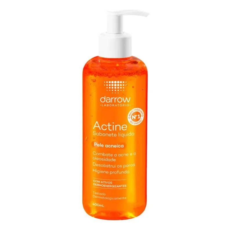 Actine Gel De Limpeza 400G Darrow Com Vitamina C