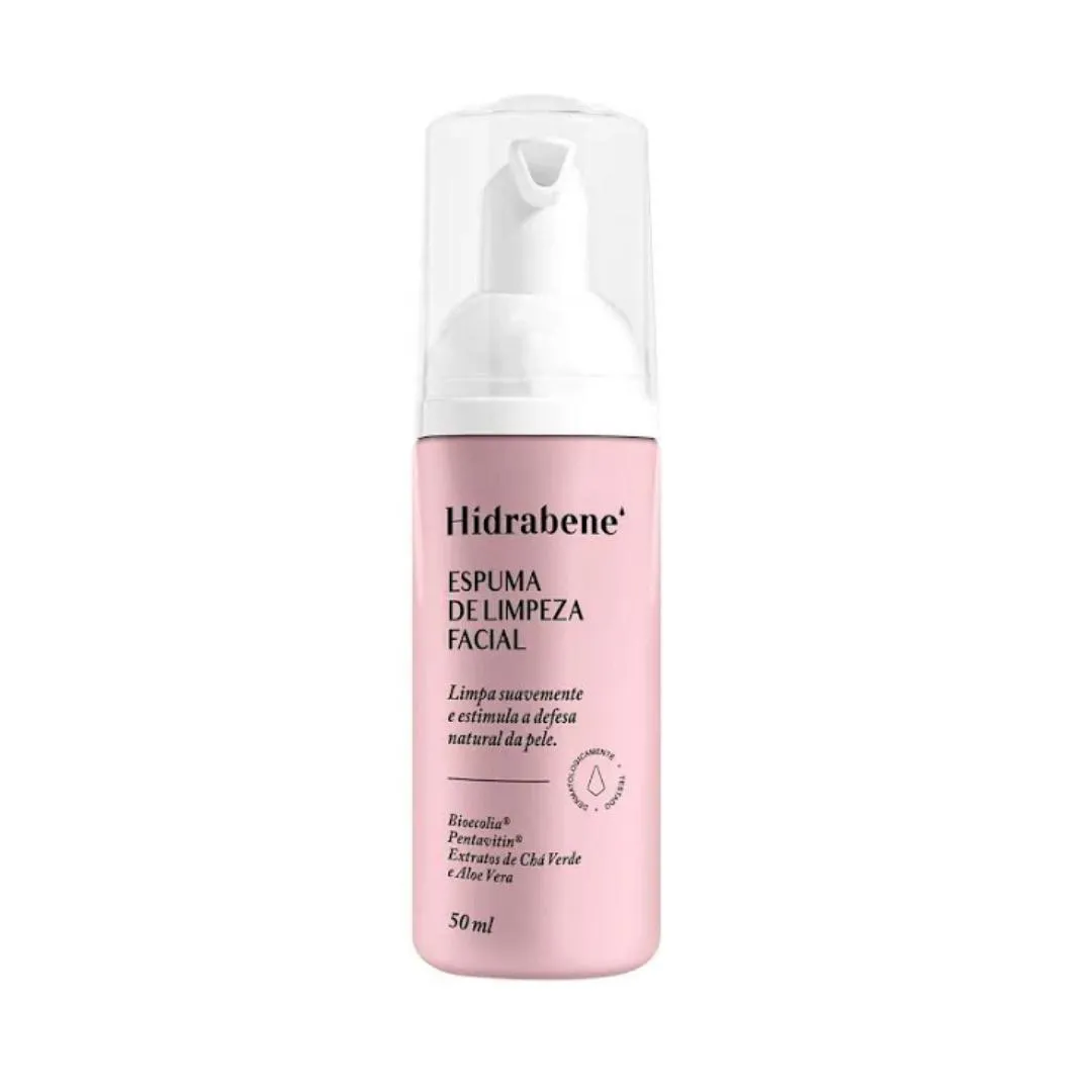 HIDRABENE ESPUMA DE LIMPEZA FACIAL 50ML