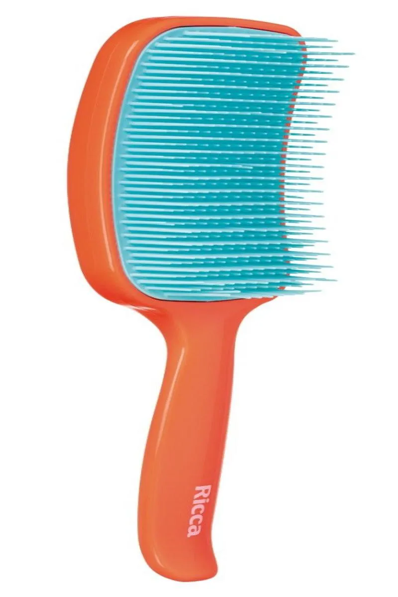 Escova De Cabelo Ricca Raquete Flex Red 452