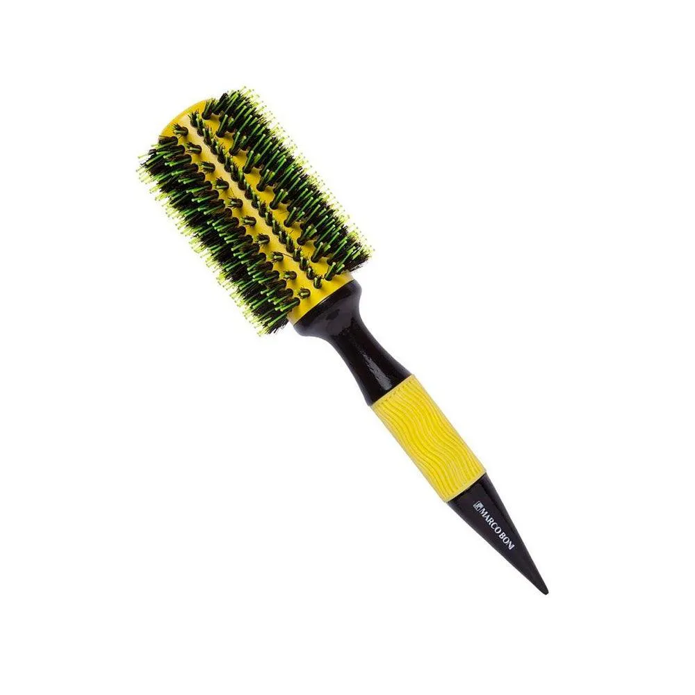 Escova De Cabelo Marco Boni Profissional Thermal Ceramic Yellow Basic 70Mm