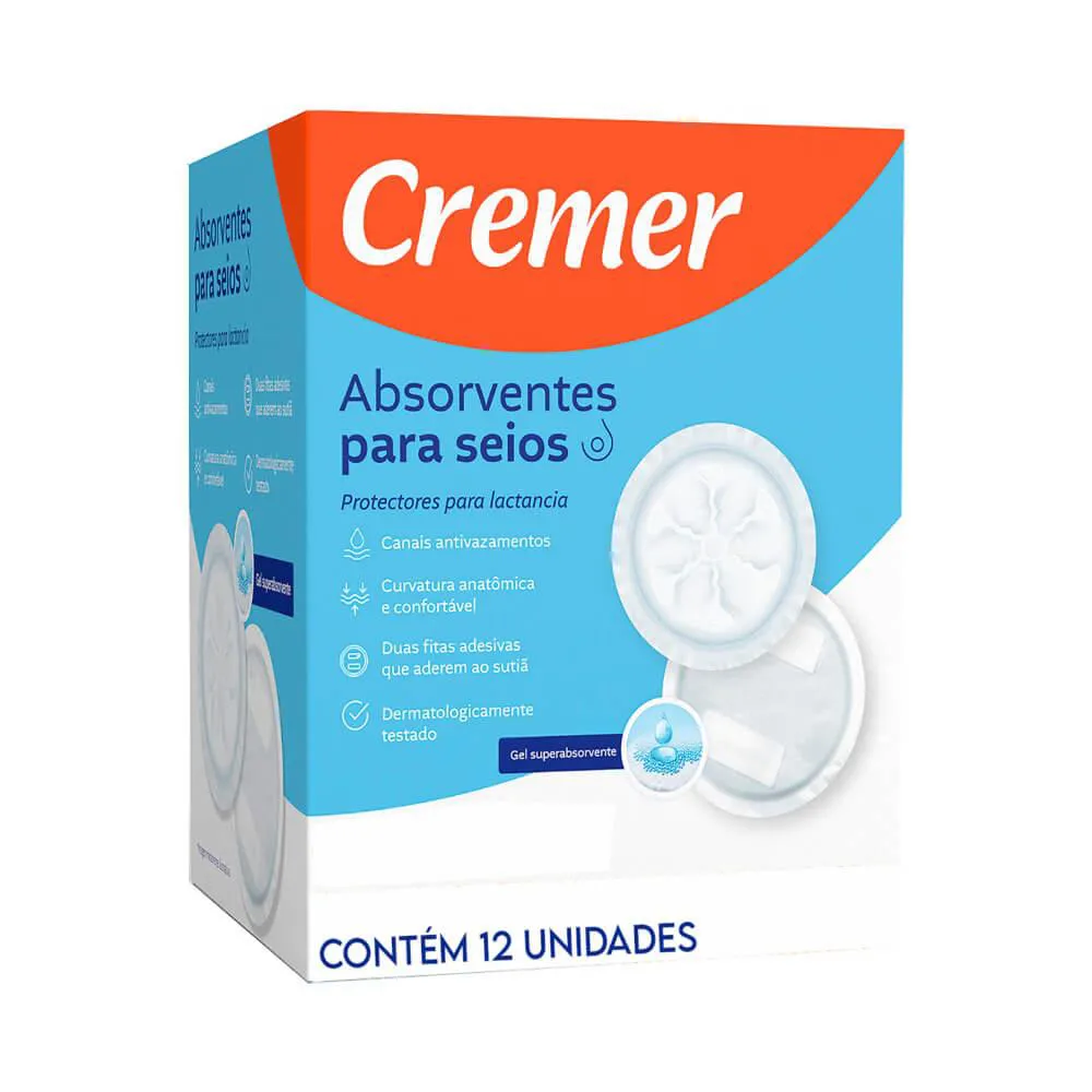 Cremer Absorventes P/ Seios C/12