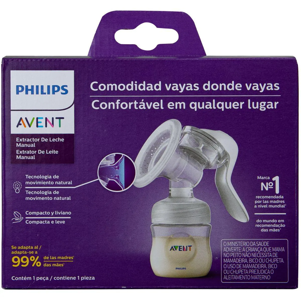 Extrator de Leite Manual Lotus - Scf430/01 - Philips Avent