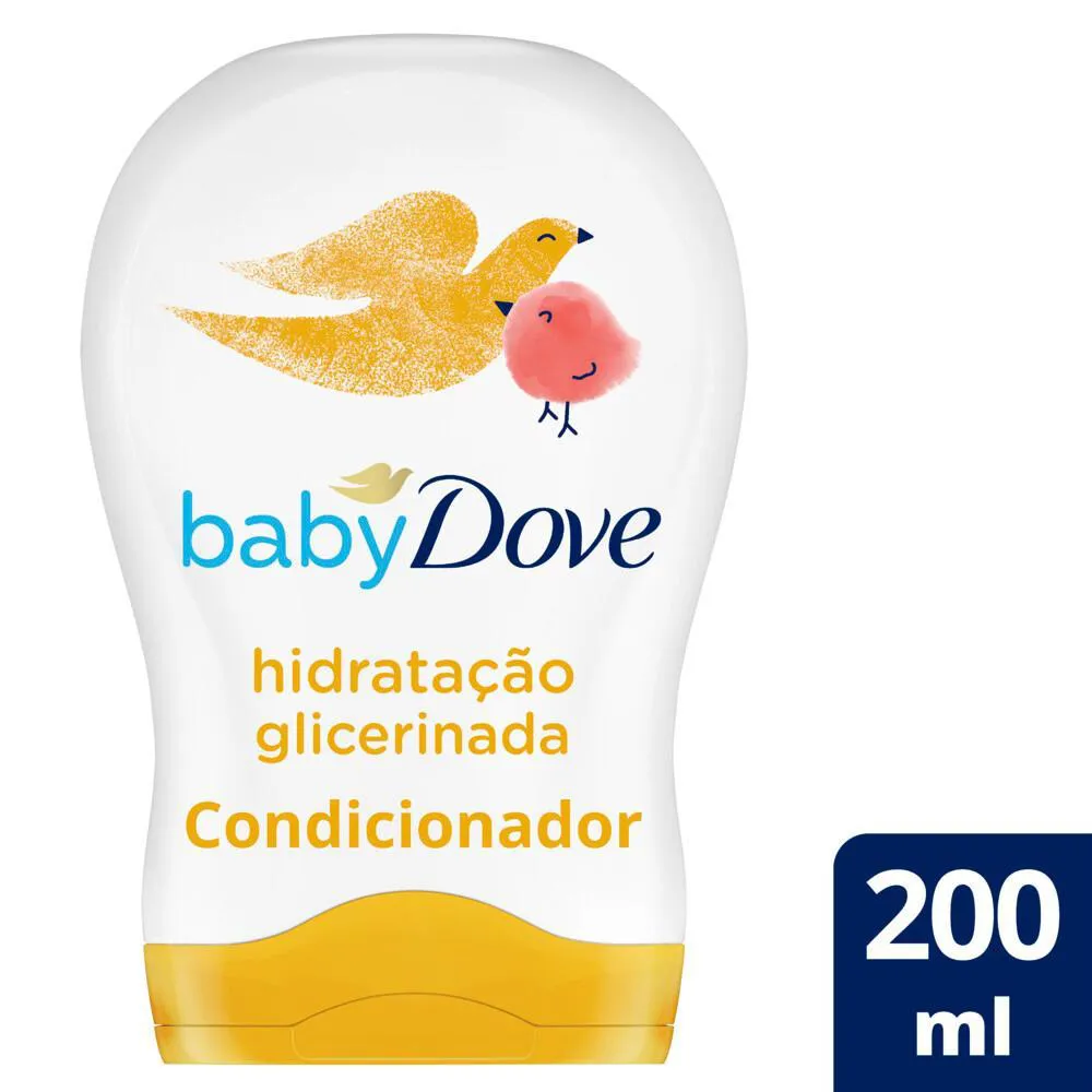 Condicionador Baby Dove Hidratação Glicerinada 200Ml