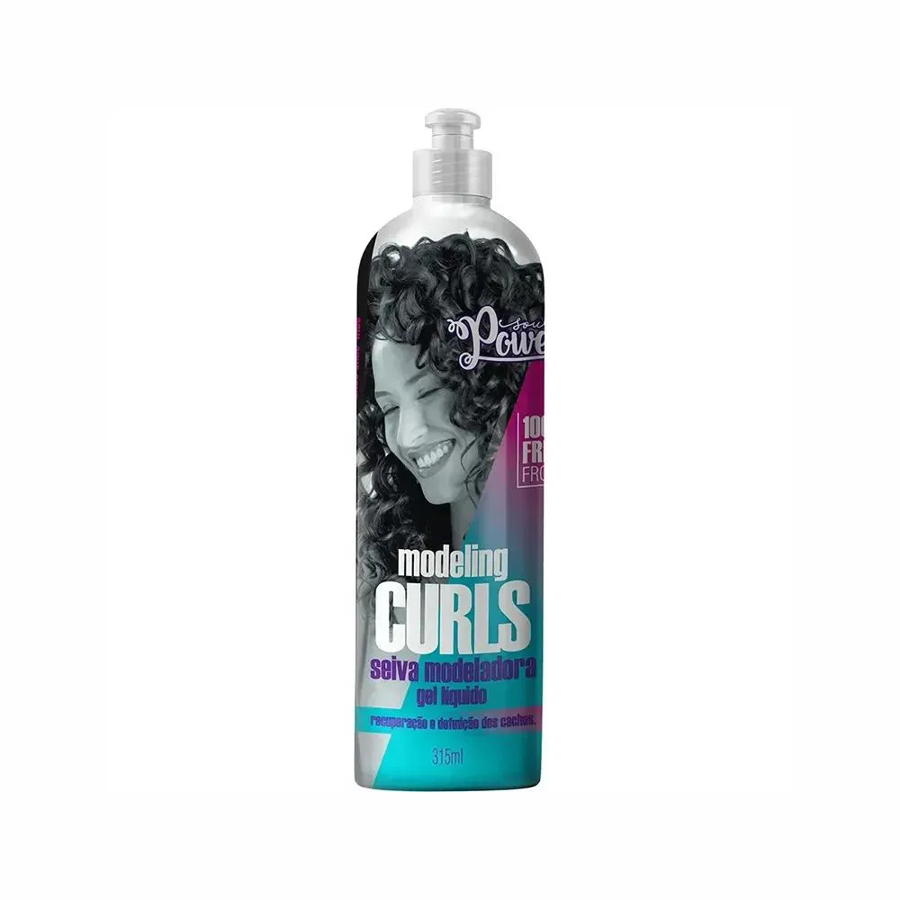 Gel Líquido Modelador Soul Power Modeling Curls 315Ml