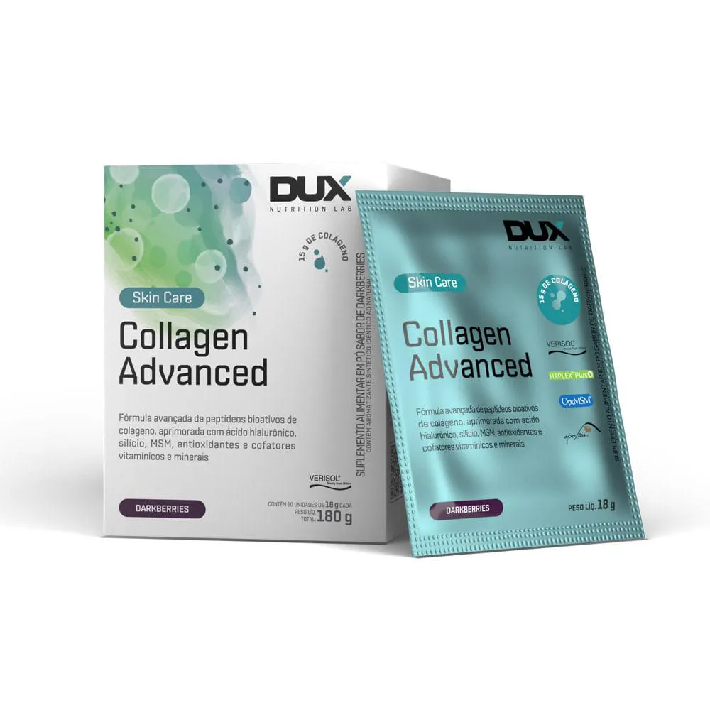  Collagen Advanced - 10 Sachês Darkberries