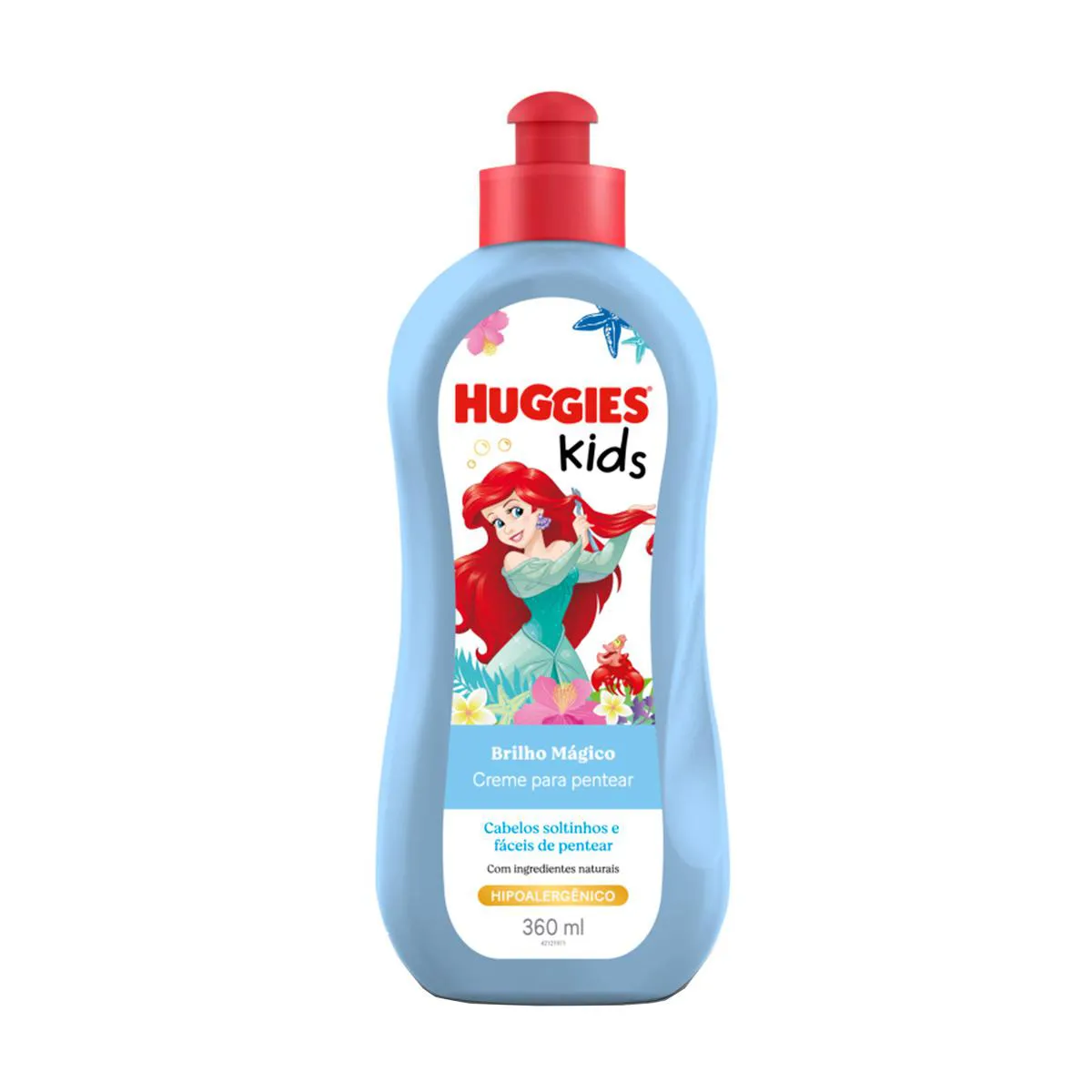 Creme de Pentear Infantil Huggies Kids Brilho Mágico 360ml