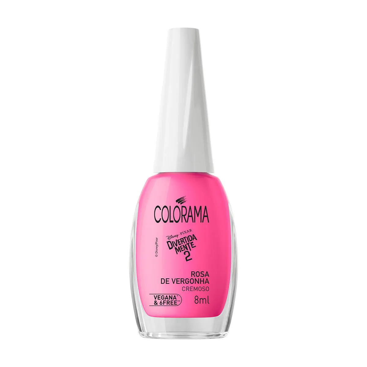 Esmalte Colorama Cremoso Divertidamente Rosa de Vergonha 8ml