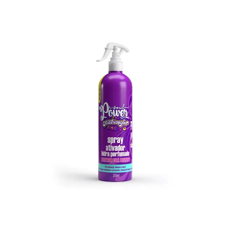 SPRAY ACTIVATOR CURL DEFINING 315ML - SOUL POWER