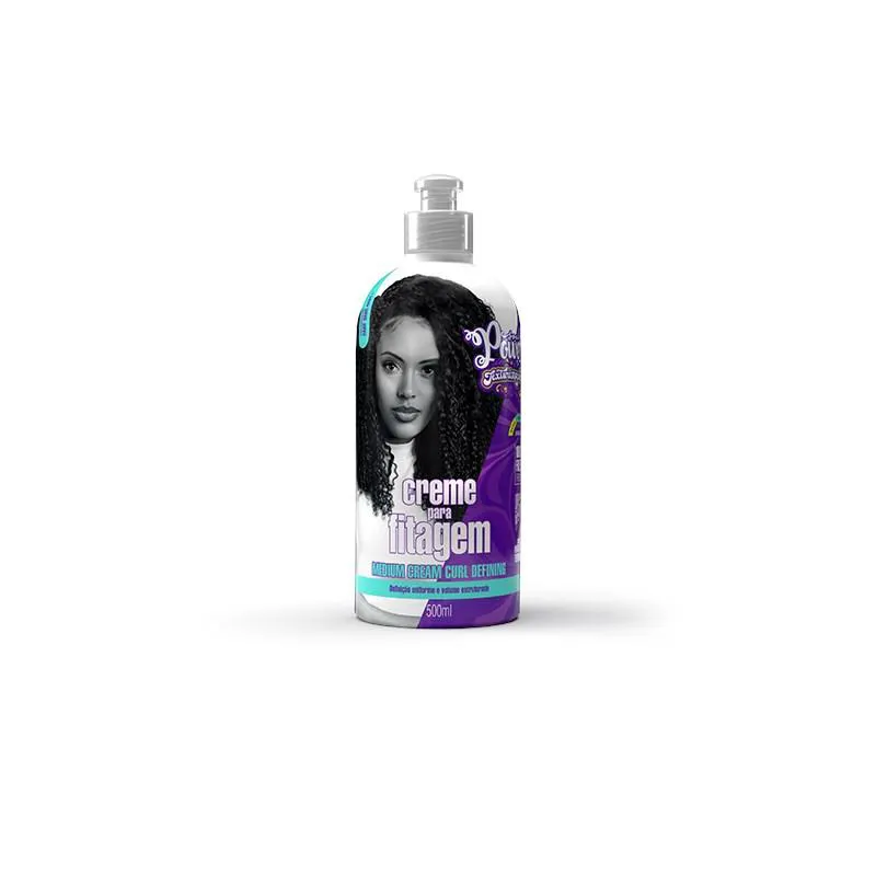 CREME PARA FITAGEM MEDIUM CREAM CURL DEFINING 500ML - SOUL POWER