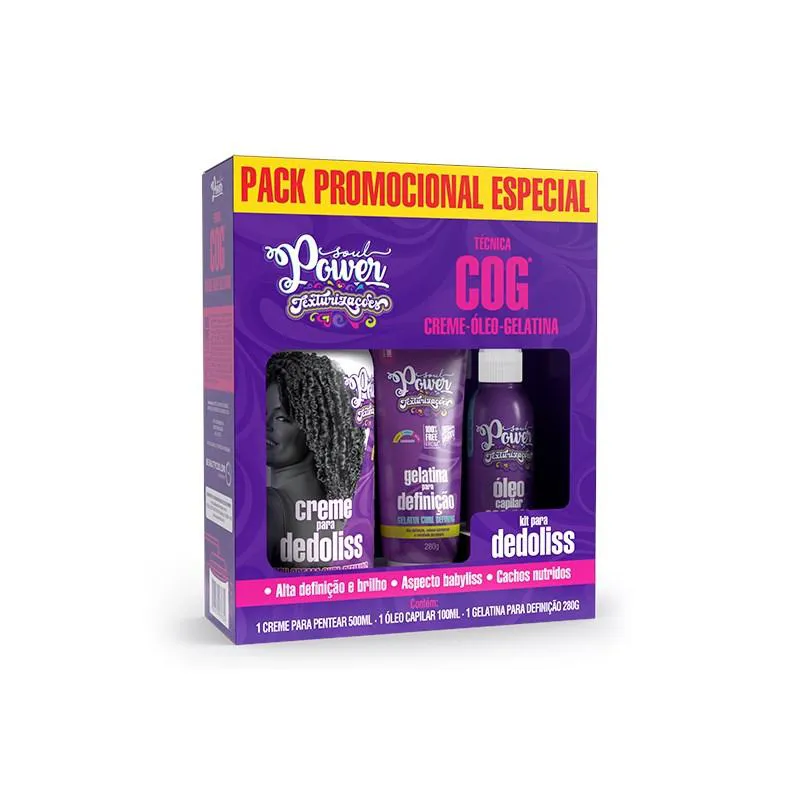 KIT TéCNICA LOC DEDOLISS - SOUL POWER
