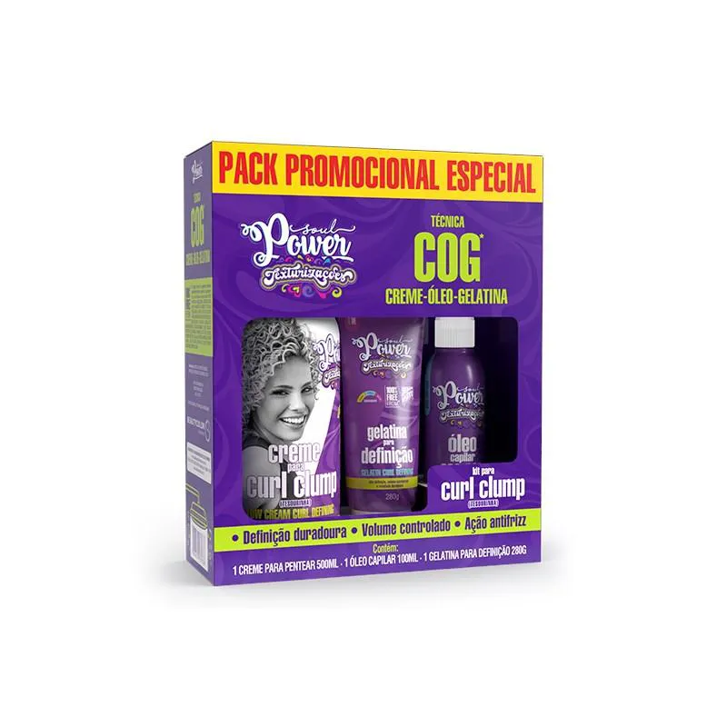 KIT TéCNICA LOC CURL CLUMP - SOUL POWER