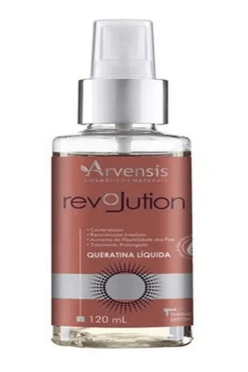 QUERATINA LíQUIDA REVOLUTION TERMO ATIVADO 120ML - ARVENSIS