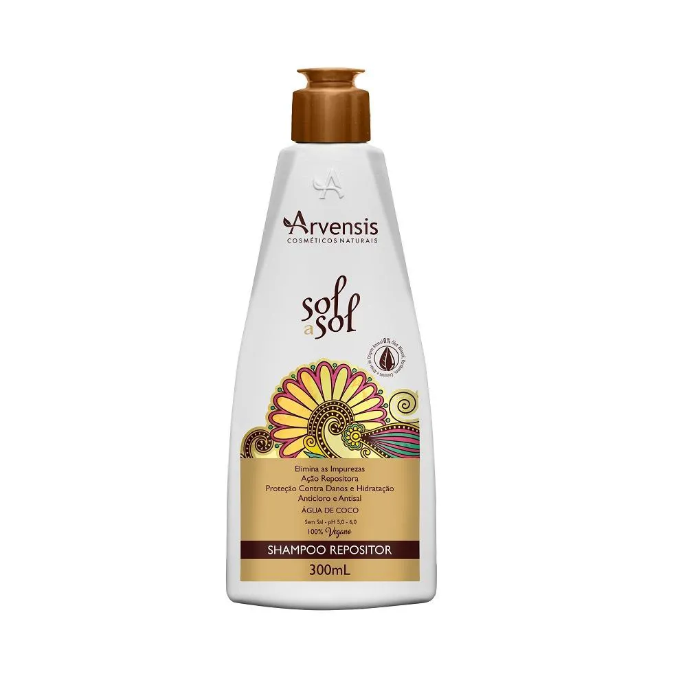 Shampoo Arvensis Sol a Sol Anticloro, Antisal 300ml