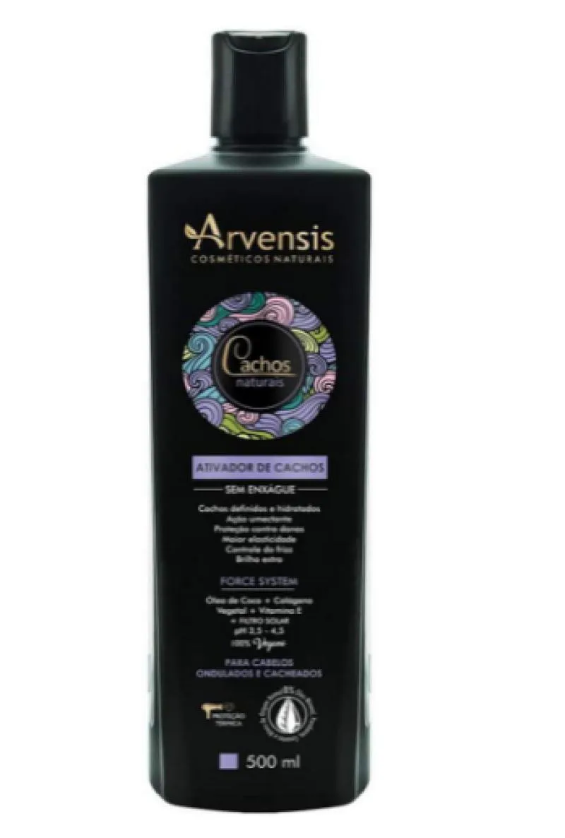 ATIVADOR DE CACHOS ONDULADOS E CACHEADOS 500ML - ARVENSIS