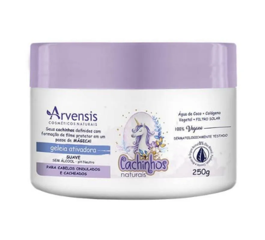 GELEIA ATIVADORA CACHINHOS NATURAIS SUAVE 250G - ARVENSIS