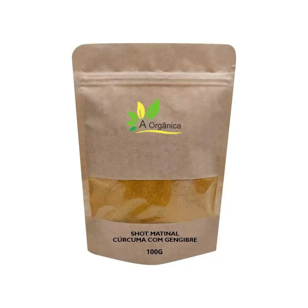 KIT 3 SHOT MATINAL CúRCUMA COM GENGIBRE 100G