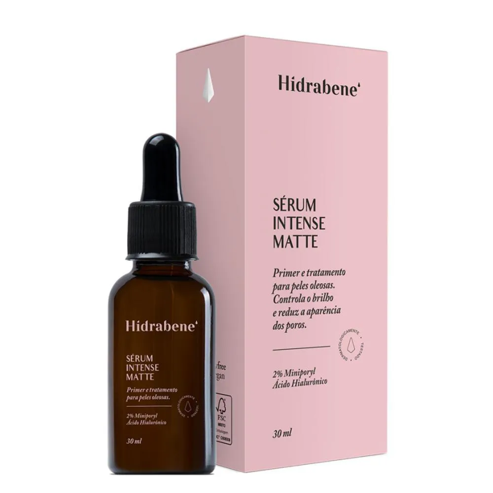 SÉRUM HIDRABENE FACIAL INTENSE MATTE VEGANO 30ML