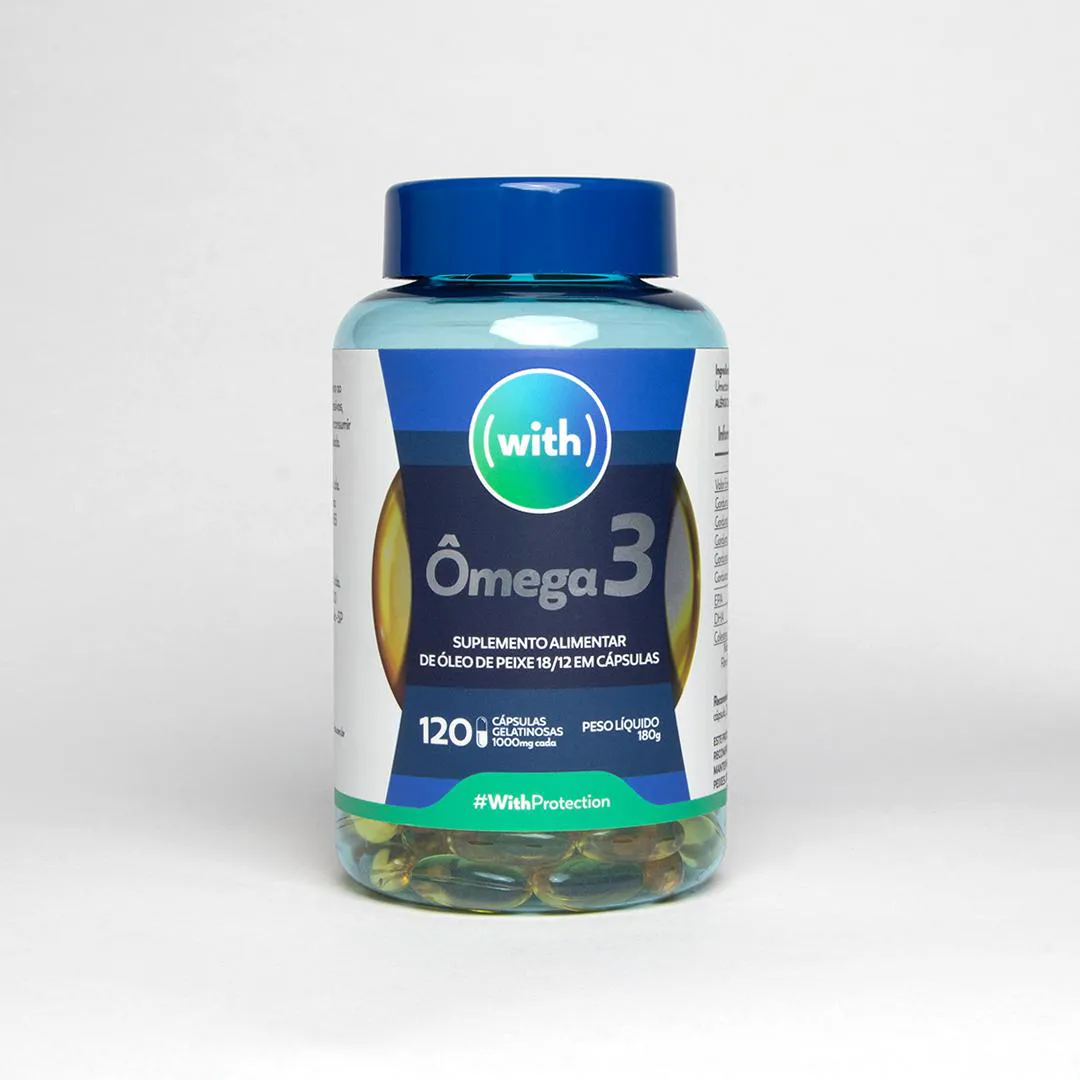 OMEGA 3 ORIGINAL 1000MG 60 CAPSULAS WITH